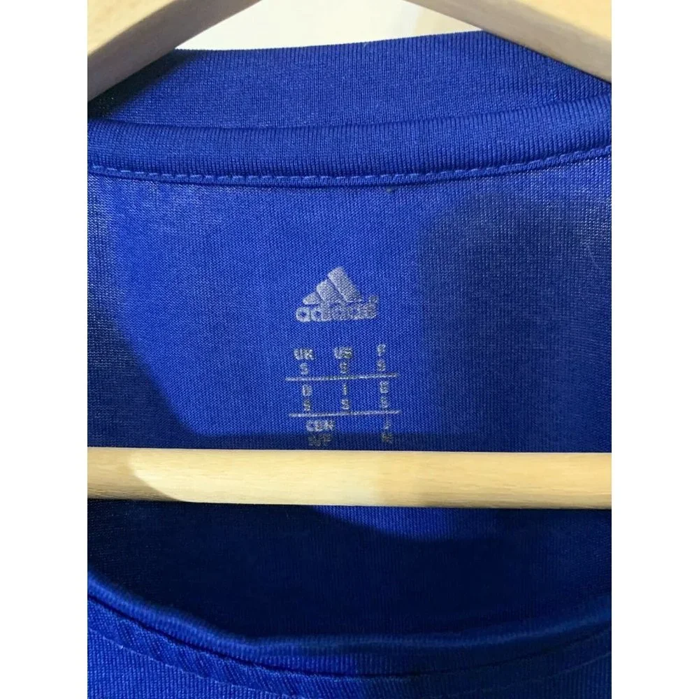 Adidas Kansas Jayhawks Cotton Blue Mens Sz‎ S